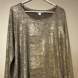 Lovely Westport 1962 Top Combination of Gold, black, and silver